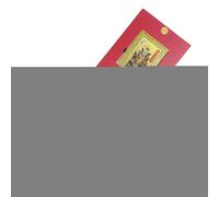 Carte d'amulette de Tai Sui 2025 - Carte traditionnelle de l'année du Tai Sui d'ornements de prière | Carte dorée Feng Shui Tai Sui 2025 - Cartes de protection contre la chance et la richesse