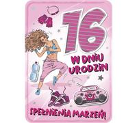 Carte d'anniversaire 16 GM-756