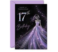 Carte d'anniversaire 17 ans « Sparkle into Seventeen »