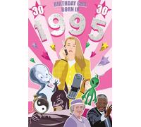 Carte d'anniversaire 2025 pour femme Flashback Down Memory Lane Faits intressants amusants de l'anne o vous tes n (30e n en 1995)