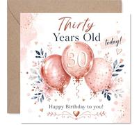 Carte d'anniversaire 30 ans « Cheers to Thirty »