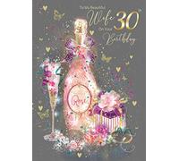 Carte d'anniversaire 30 ans pour femme