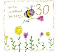 Carte d'anniversaire 30 S543 Abeille