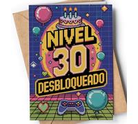 Carte d'anniversaire 30e anniversaire - Carte de vœux humoristique pour quelqu'un qui fête ses 30 ans - Cadeau original pour 30e anniversaire pour lui, elle, homme, femme, meilleur ami, amie - Numéro