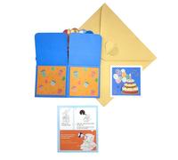 Carte d'anniversaire 3D Popup Musicale - Led Light Up Flambable Lumière Salut, Carte postale pour Éclairage Son Animé, Décor De Célébration Interactive | Cadeau amusant pour, garçons, filles