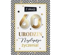 Carte d'anniversaire 60