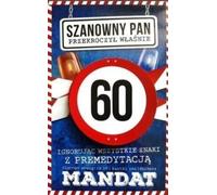 Carte d'anniversaire 60 hommes JCX - 015