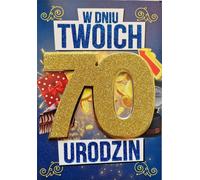 Carte d'anniversaire 70 hommes