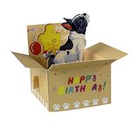 Carte d'anniversaire amusante 3D - Cartes de vœux hilarantes - Carte de célébration créative humoristique | Pour fête, adulte, fille, fils, sœurs,