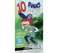Carte d'anniversaire amusante pour 10e anniversaire, blagues, 10 blagues pour un enfant de dix ans, dix ans - 10 ans - Carte d'anniversaire pour enfants - Carte d'anniversaire pour garçons
