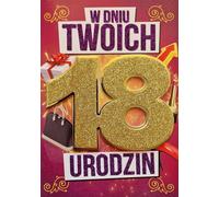 Carte d'anniversaire anniversaire 18 dames