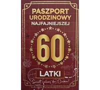 Carte d'anniversaire Anniversaire 60 Nouveau passeport Femmes