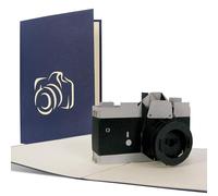 Carte d'anniversaire avec caméra, idéale comme carte d'invitation ou carte de vœux « T14 »