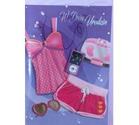 Carte d'anniversaire B6 Premium 22 + enveloppe