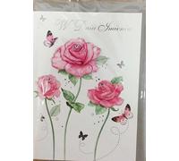 Carte d'anniversaire B6 Premium 26 + enveloppe