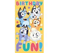 Carte d'anniversaire Bluey pour les fans de Bluey