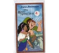Carte d'anniversaire bossu de notre-dame (81) multicolore G