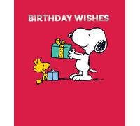 Carte d'anniversaire cacahuètes, carte de vœux d'anniversaire cacahuètes, snoOPY