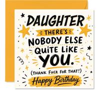 Carte d'anniversaire coquine pour fille, absolument unique en son genre