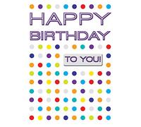 Carte d'anniversaire d'anniversaire - 7 x 5 pouces - Piccadilly Greetings