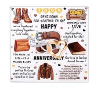 Carte d'anniversaire de 1er 2e 3e 4e 5e 6e 7e 8e 9e 10e 11e 12e 20e anniversaire avec collier en forme de cœur infini pour femme, petite amie, elle, Small, Cuivre, 00