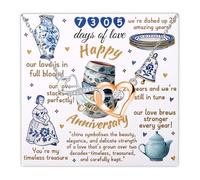Carte d'anniversaire de 1er 2e 3e 4e 5e 6e 7e 8e 9e 10e 11e 12e 20e anniversaire avec collier en forme de cœur infini pour femme, petite amie, elle, Small, Cuivre, 00
