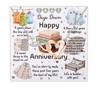 Carte d'anniversaire de 1er 2e 3e 4e 5e 6e 7e 8e 9e 10e 11e 12e 20e anniversaire avec collier en forme de cœur infini pour femme, petite amie, elle, Small, Cuivre, 00
