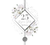 Carte d'anniversaire de mariage 25 LUX-73