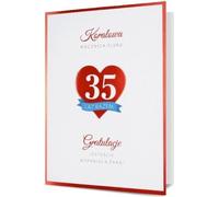 Carte d'anniversaire de mariage B6 Corail HM200-2530