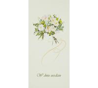 Carte d'anniversaire DL U16 - Bouquet lumineux