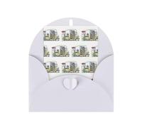 Carte d'anniversaire en papier vierge avec inscription Happy Campers - Carte d'anniversaire - Inscription « Thank Of You »