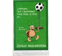 Carte d'anniversaire / enfant gouter / sportif / football (27) multicolore G