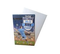 Carte d'anniversaire « Express Yourself » pour petit-fils de fan de la ville numéro 1 - Enveloppe incluse - Carte d'anniversaire pour fan de football pour petit-fils