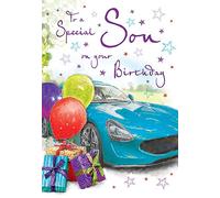 Carte d'anniversaire Fils - 9 x 6 pouces - Regal Publishing