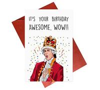 Carte d'anniversaire Hamilton, carte d'anniversaire musicale, cartes d'anniversaire King George III