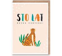 Carte d'anniversaire Happy Birthday, Wild Panther, eco