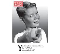 Carte d'anniversaire humoristique « On the Ceiling » pour maman, de la part de son fils, de votre petit S... Carte d'anniversaire amusante pour maman de la part de son fils