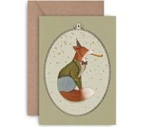 Carte d'anniversaire Joyeux anniversaire renard
