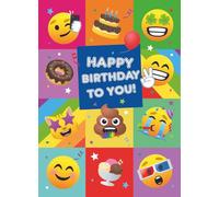 Carte d'anniversaire Joypixels, carte d'anniversaire JoyPixels