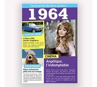 CARTE D'ANNIVERSAIRE LE JOURNAL DE MON ANNEE 1948-2011 (1964)
