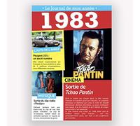 CARTE D'ANNIVERSAIRE LE JOURNAL DE MON ANNEE 1948-2011 (1983)