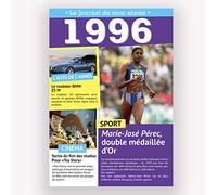 CARTE D'ANNIVERSAIRE LE JOURNAL DE MON ANNEE 1948-2011 (1996)