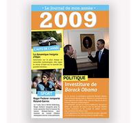 CARTE D'ANNIVERSAIRE LE JOURNAL DE MON ANNEE 1948-2011 (2009)