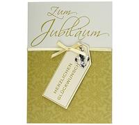 Carte d'anniversaire Lifestyle avec texte en forme de fleur 11,6 x 16,6 cm