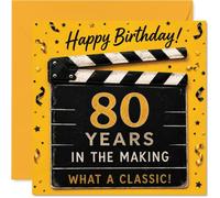 Carte d'anniversaire ludique 80 ans