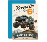 Carte d'anniversaire ludique pour 6e anniversaire