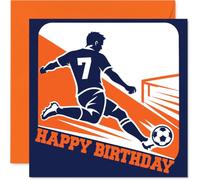 Carte d'anniversaire ludique pour 7e anniversaire