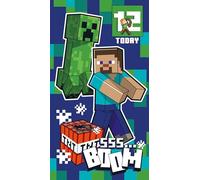 Carte d'anniversaire Minecraft avec autocollants