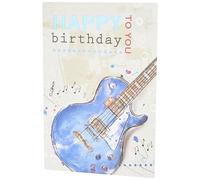 Carte d'anniversaire moderne - 17,8 x 12,7 cm - Piccadilly Greetings