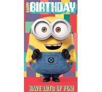 Carte d'anniversaire Moi, moche et méchant